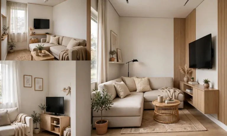 Small Living Room Ideas With a TV